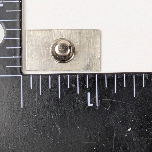 Vintage Taiwan Tsinghua 64 School Class Pin Badge Blue Purple Enamel Screw Back - Picture 2 of 2